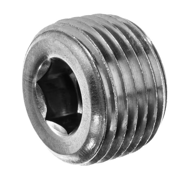 Pipe Fitting - 316SS - Class 150 - Hex Socket Plug - 1/8